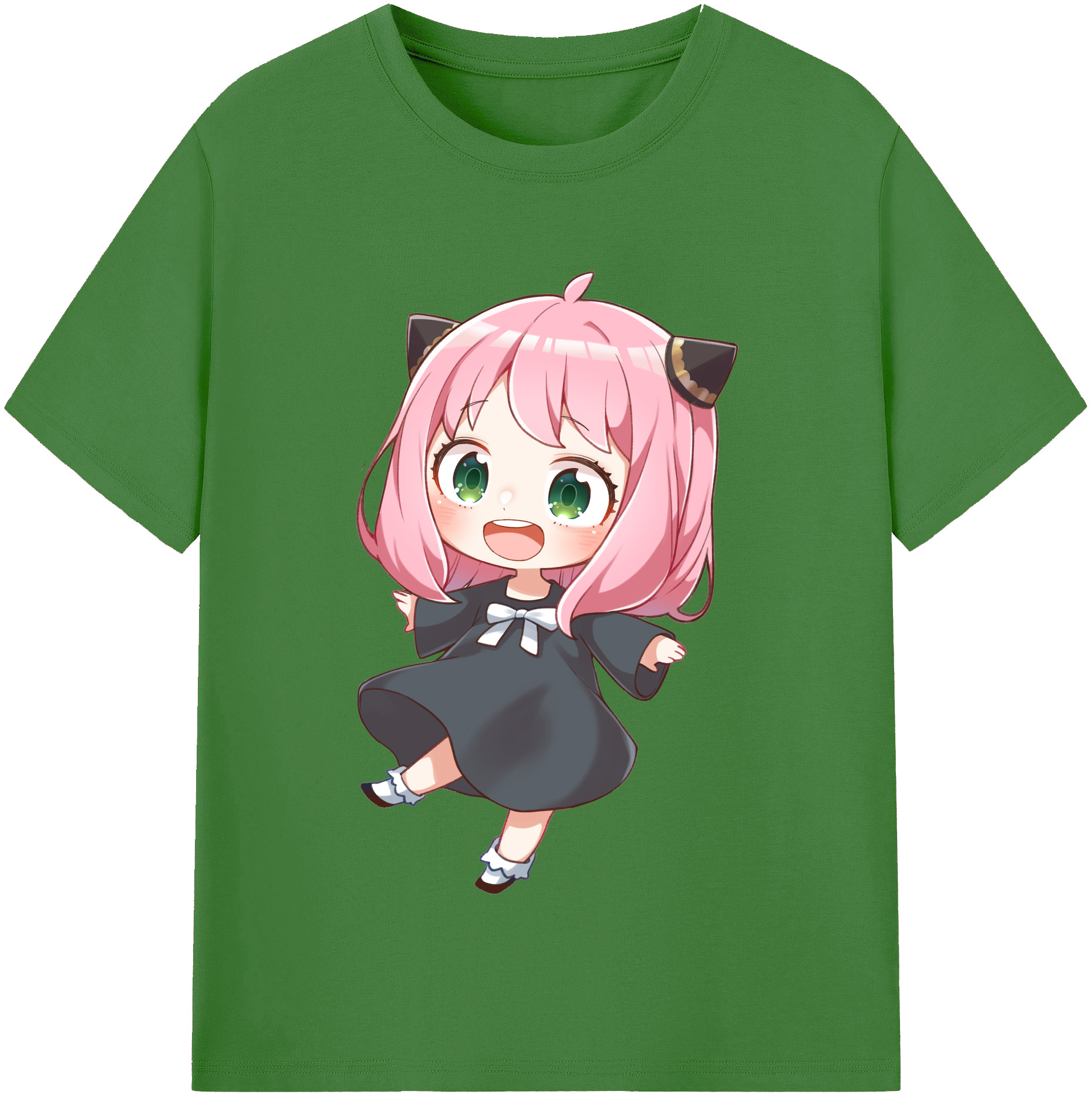 （画像用） SPY×FAMILY间谍家家酒 レディースカジュアルプリントTシャツ（綿100％）